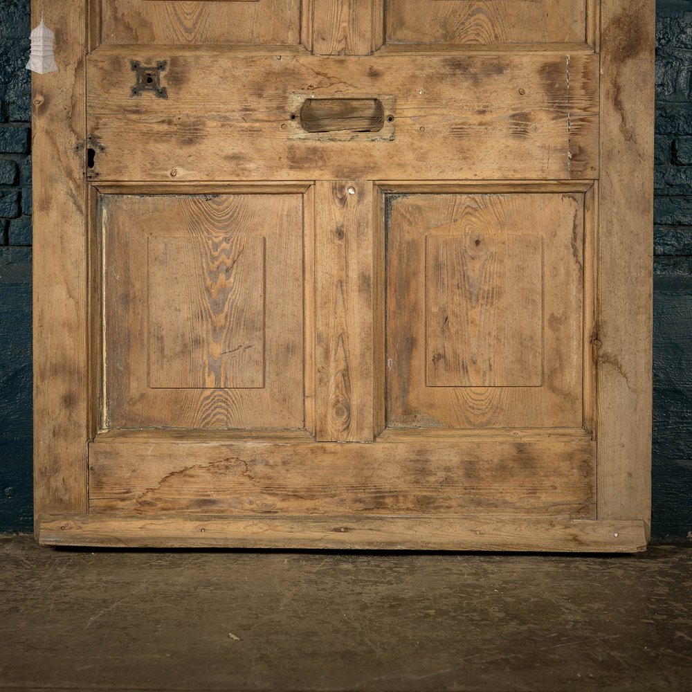 Pine Panelled Door, Pitch Pine 6 Panel Door