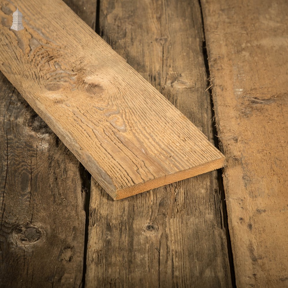 Brushed Oak Floorboards, 9 Inch Batch of 22 Square Metres