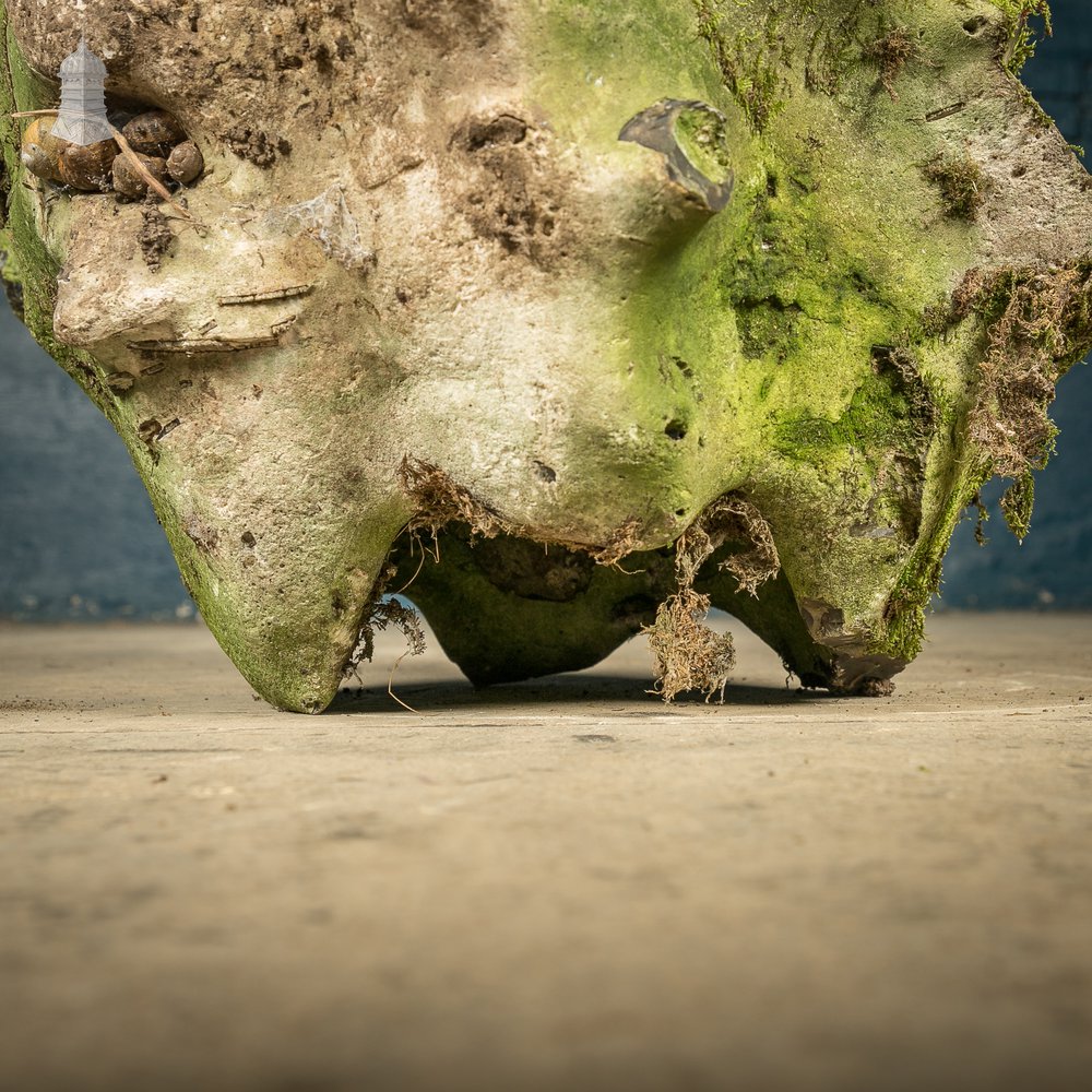 Hag Stone Planter, Large Weathered Flint Rock