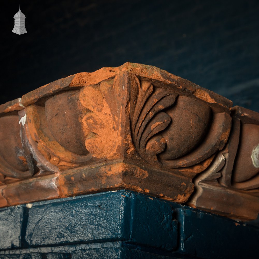 Egg & Dart Header Bricks, Batch of 55 - A Run of 8.5 Metres