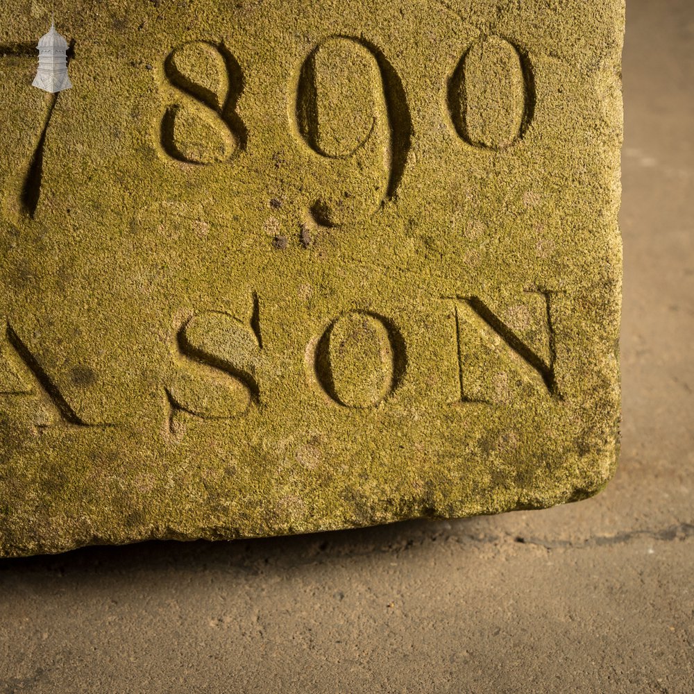 Stonemason’s Sample Stone, John Hopson of Stowmarket