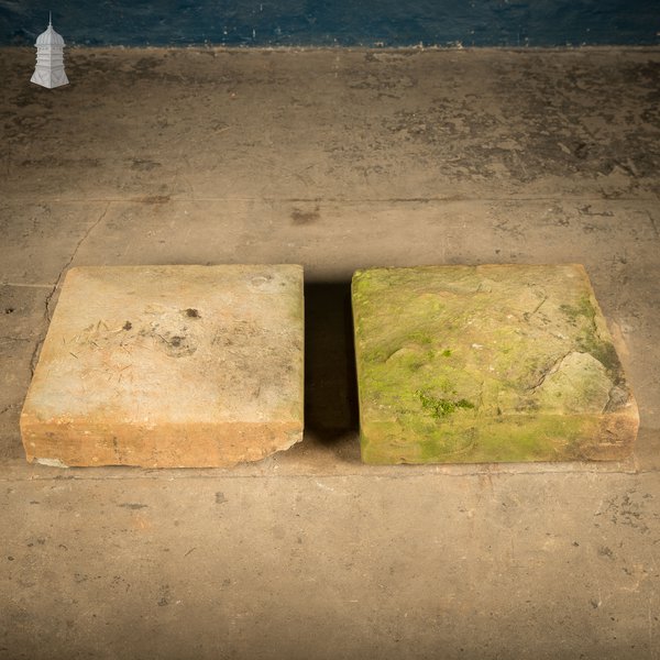 4 Way Weathered Pier Caps, Pair