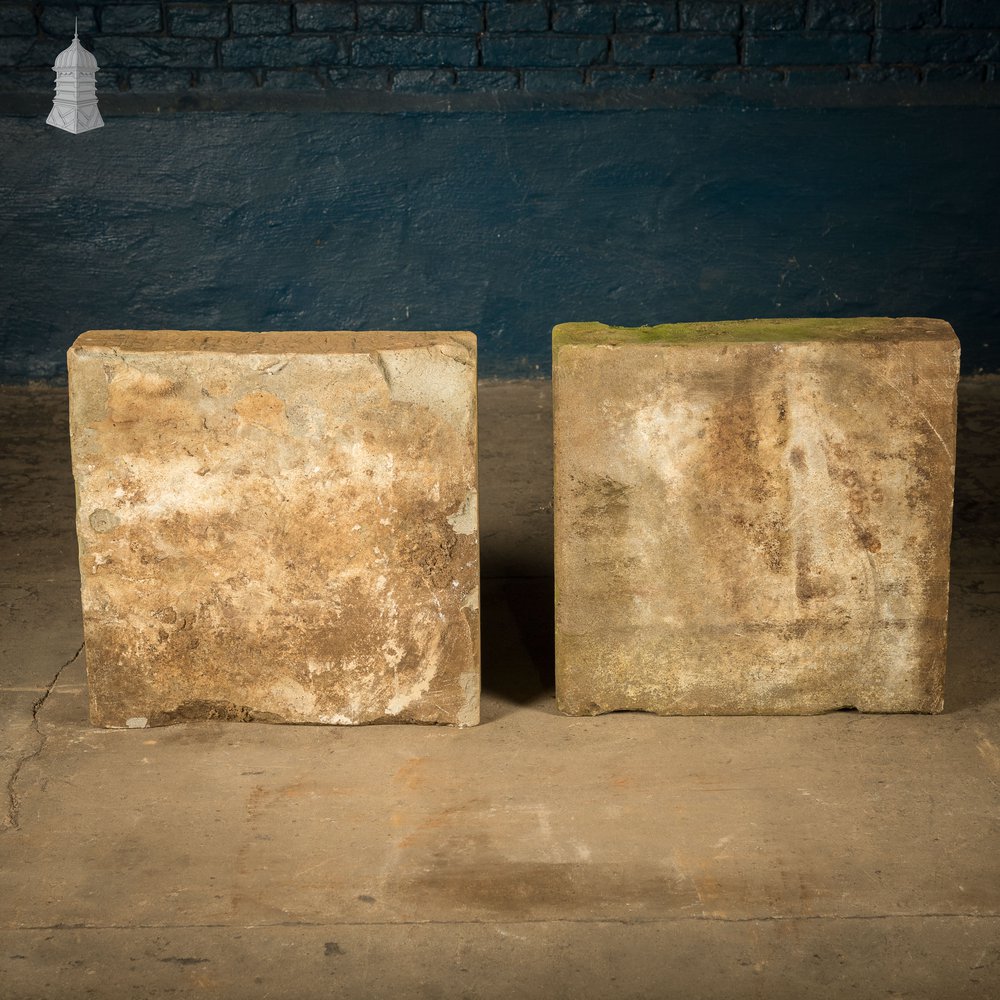 4 Way Weathered Pier Caps, Pair