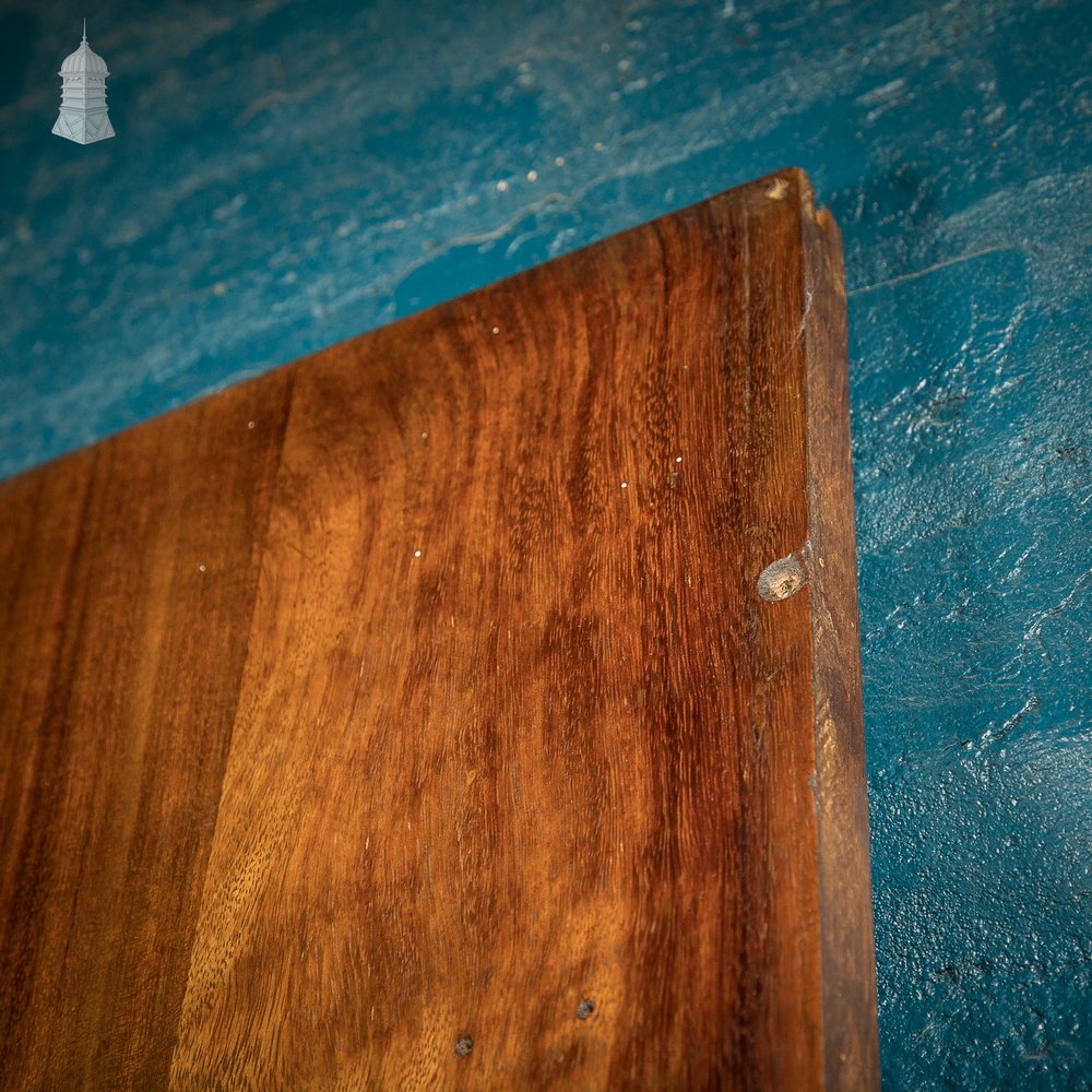 Reclaimed Iroko Worktop, 2.4m Long with Sink Cut Out