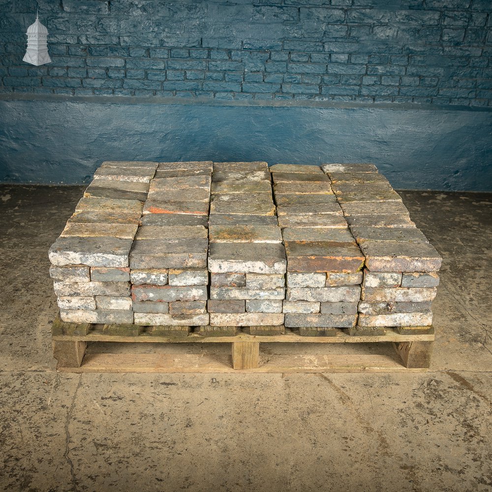 Staffordshire Stable Bricks, Worn Blue Stable Paver Blocks, Batch of 200 - 5 Square Metres