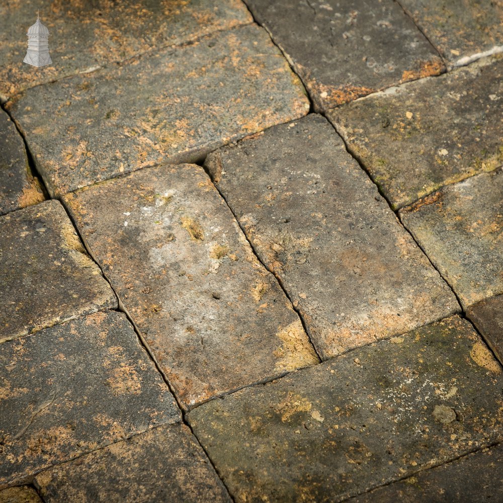 Staffordshire Stable Bricks, Worn Blue Stable Paver Blocks, Batch of 200 - 5 Square Metres