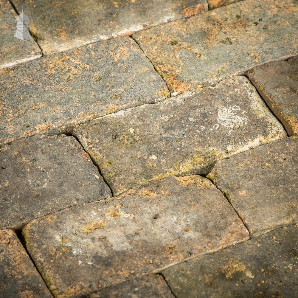 Staffordshire Stable Bricks, Worn Blue Stable Paver Blocks, Batch of 200 - 5 Square Metres