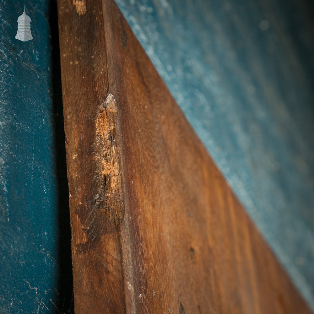 Reclaimed Iroko Worktop, 2.4m Long with Sink Cut Out