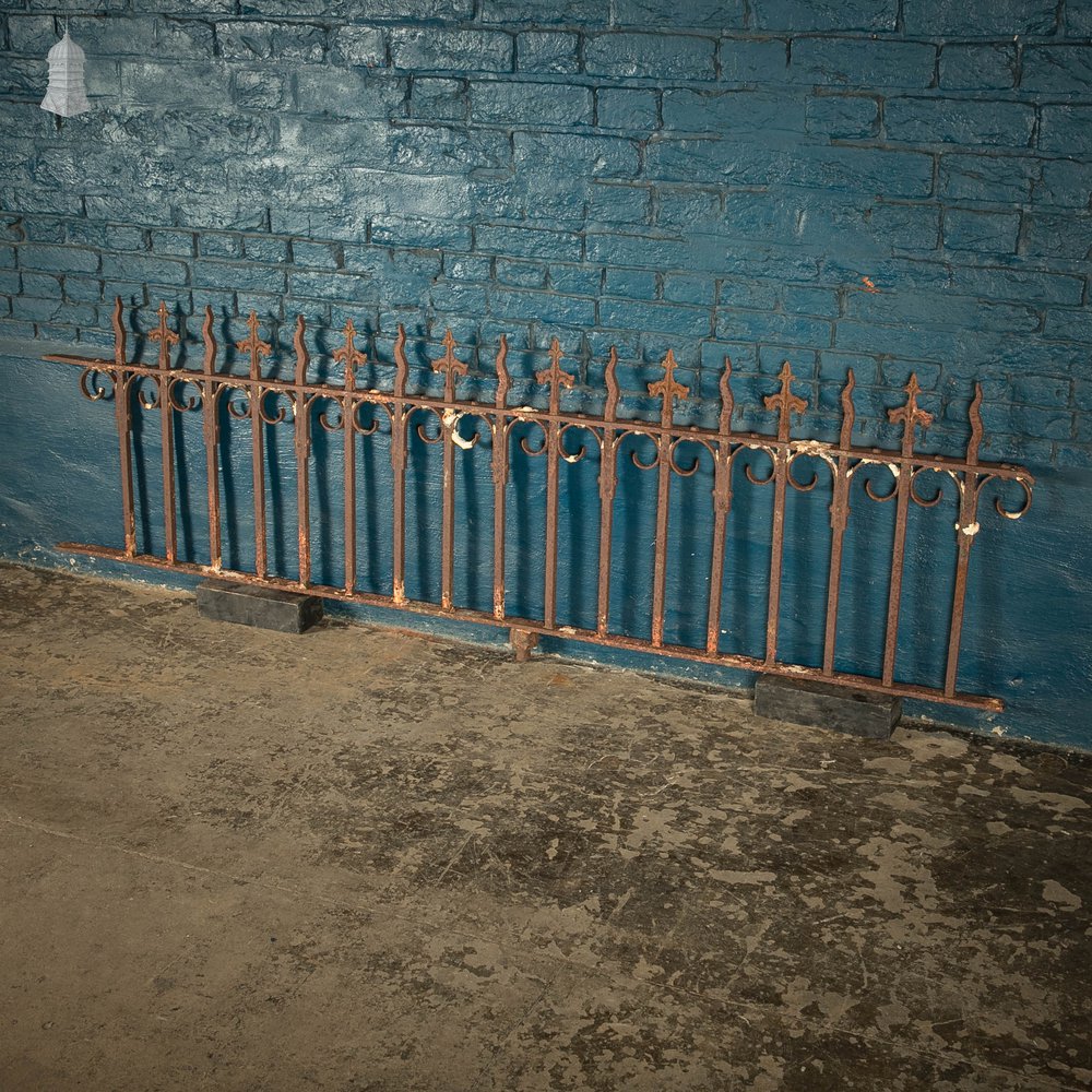 Wall Top Railings, Wrought Iron Dwarf Railing Panel