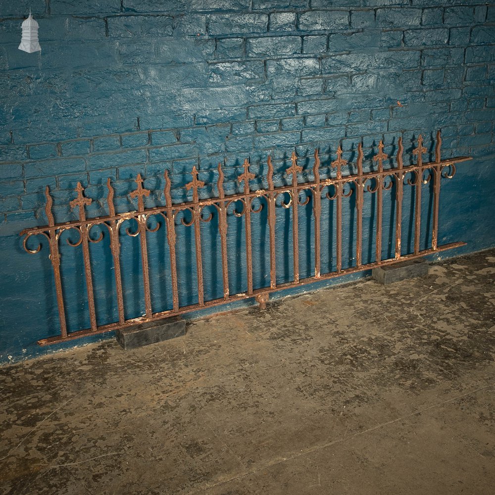 Wall Top Railings, Wrought Iron Dwarf Railing Panel