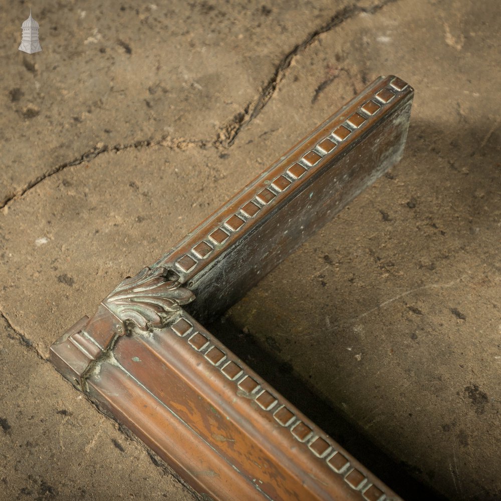 Copper Fireplace Fender, Edwardian Kerb Fender