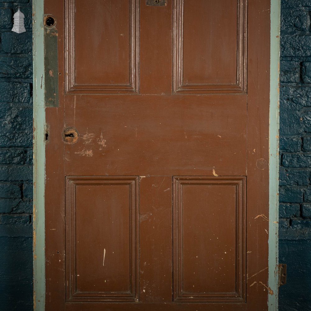 Pine Paneled Door, 4 Panel