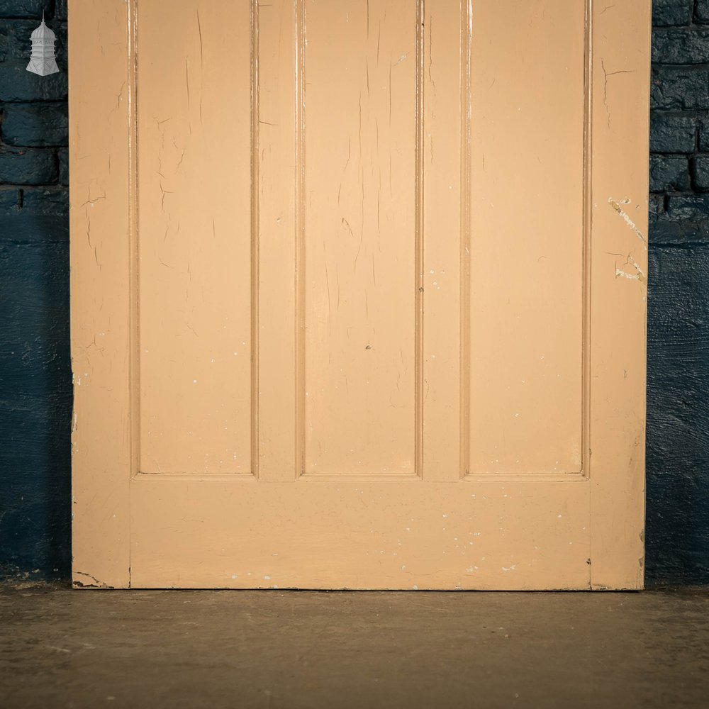 Pine Panelled Door, 4 Panel