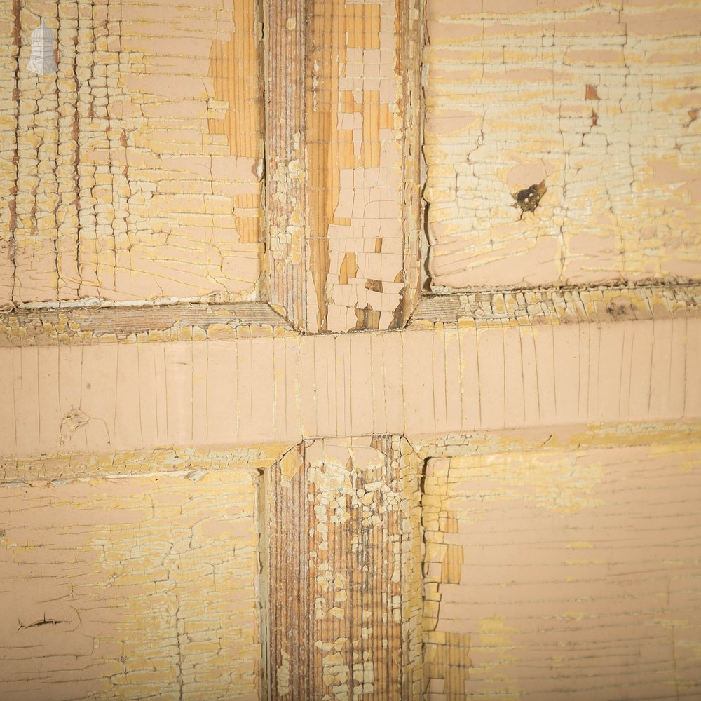 Pine Panelled Door, 9 Vertical Moulded Panels