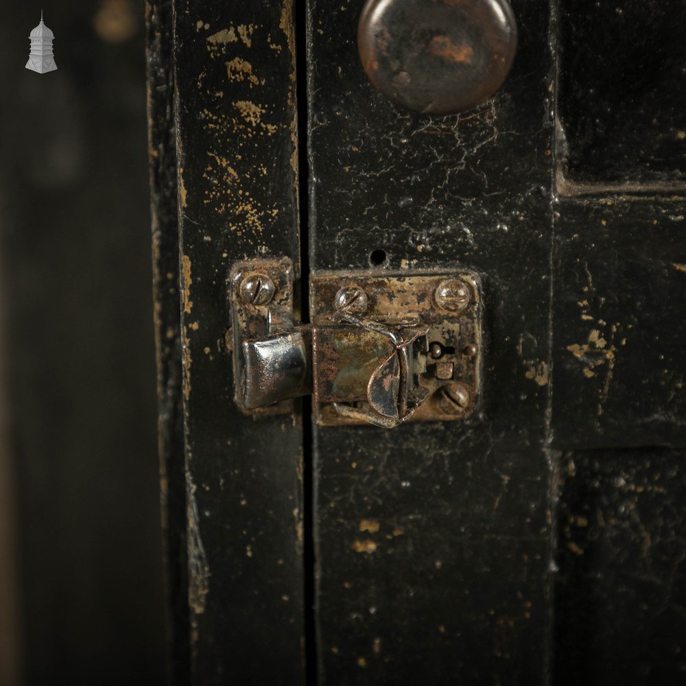 Industrial Wooden Cupboard, Reclaimed From Factory