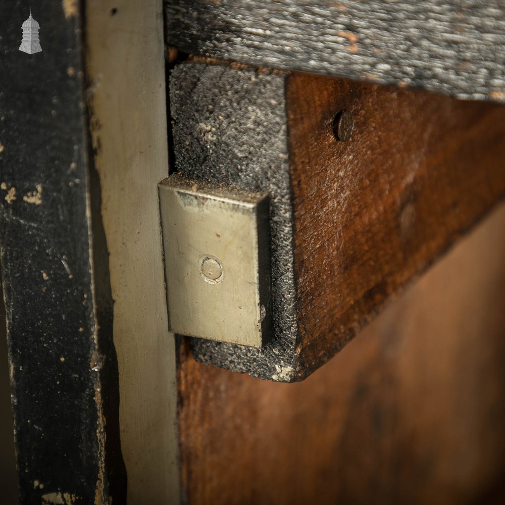 Industrial Wooden Cupboard, Reclaimed From Factory