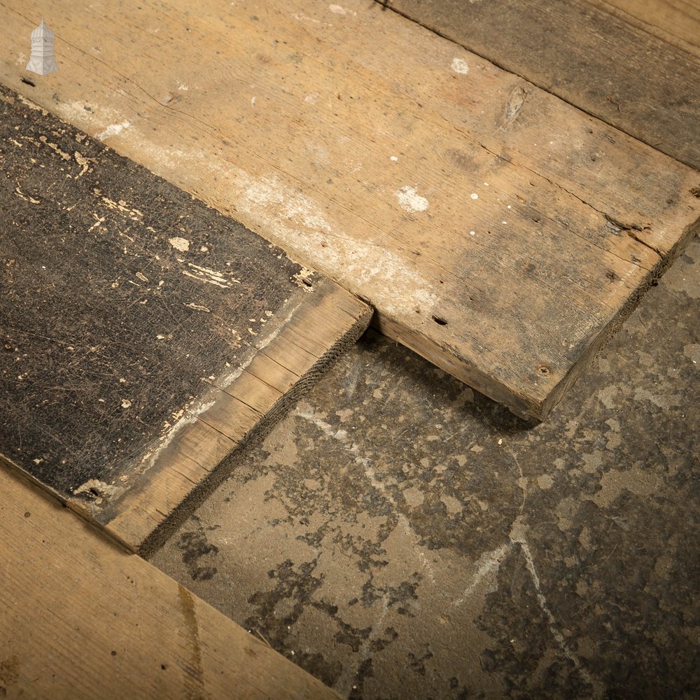 Reclaimed Pine Floorboards, 8.5” Wide - Batch of 20 Square Metres