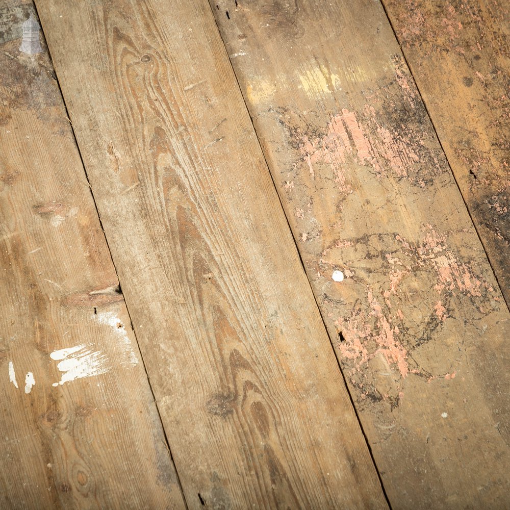 19th C Period Floorboards, 6.5” Wide- Batch of 17 Square Metres