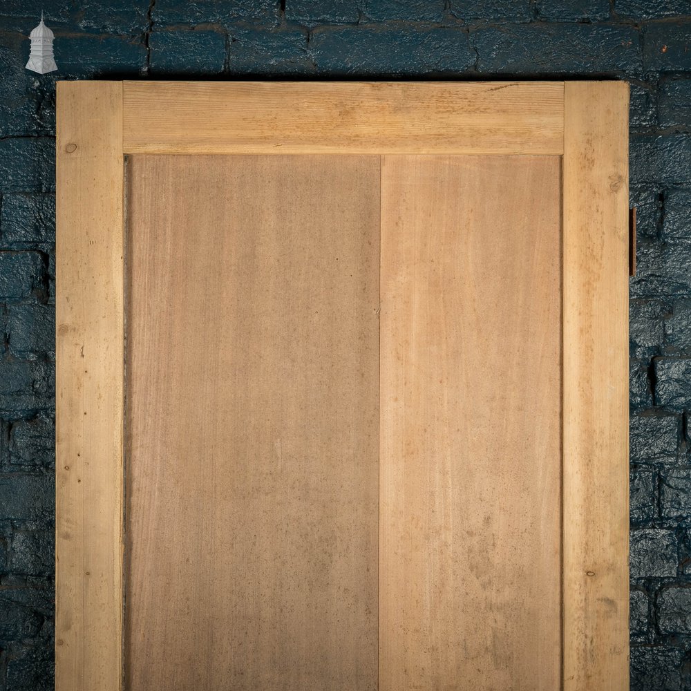 Pine Paneled Door, Shaker Style 2 Panel