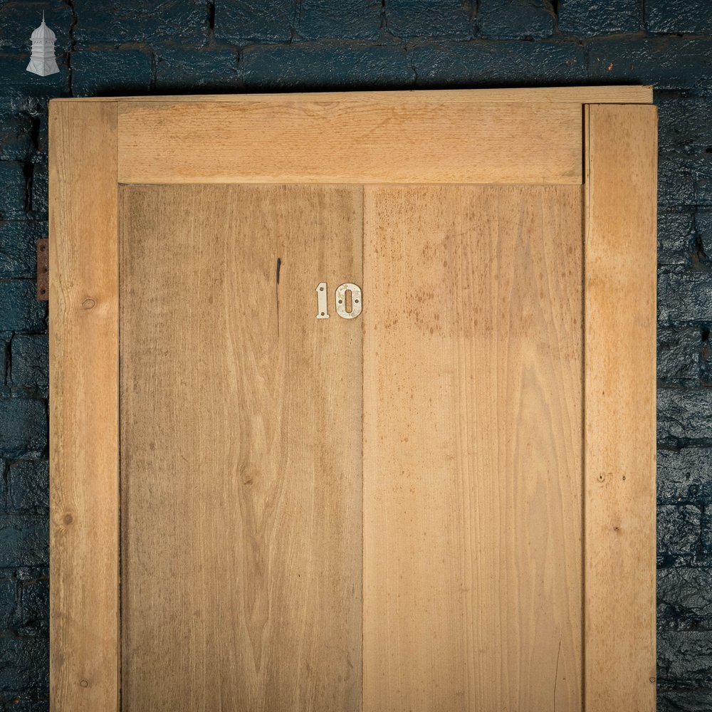 Pine Paneled Door, 2 Panel Shaker Style