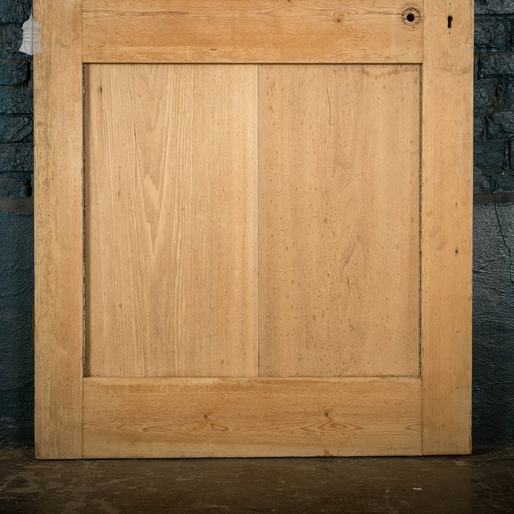 Pine Paneled Door, 2 Panel Shaker Style