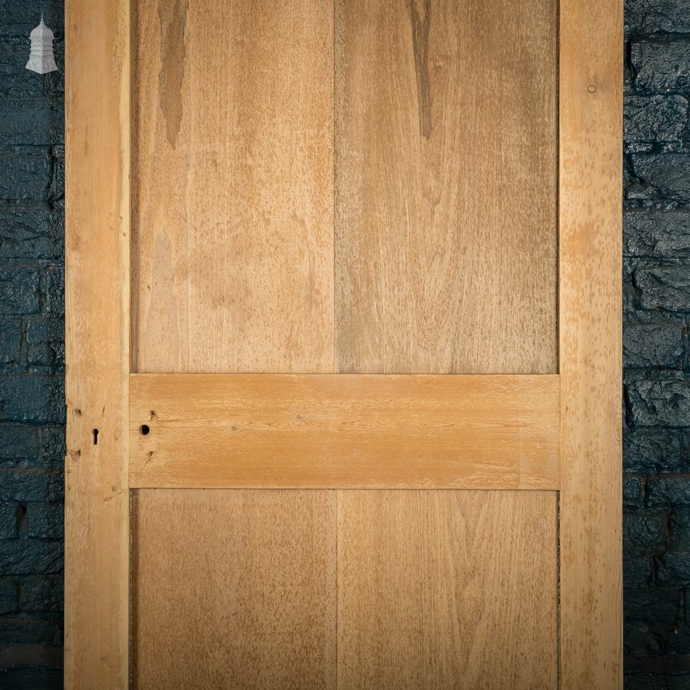 Pine Paneled Door, 2 Panel Shaker Style