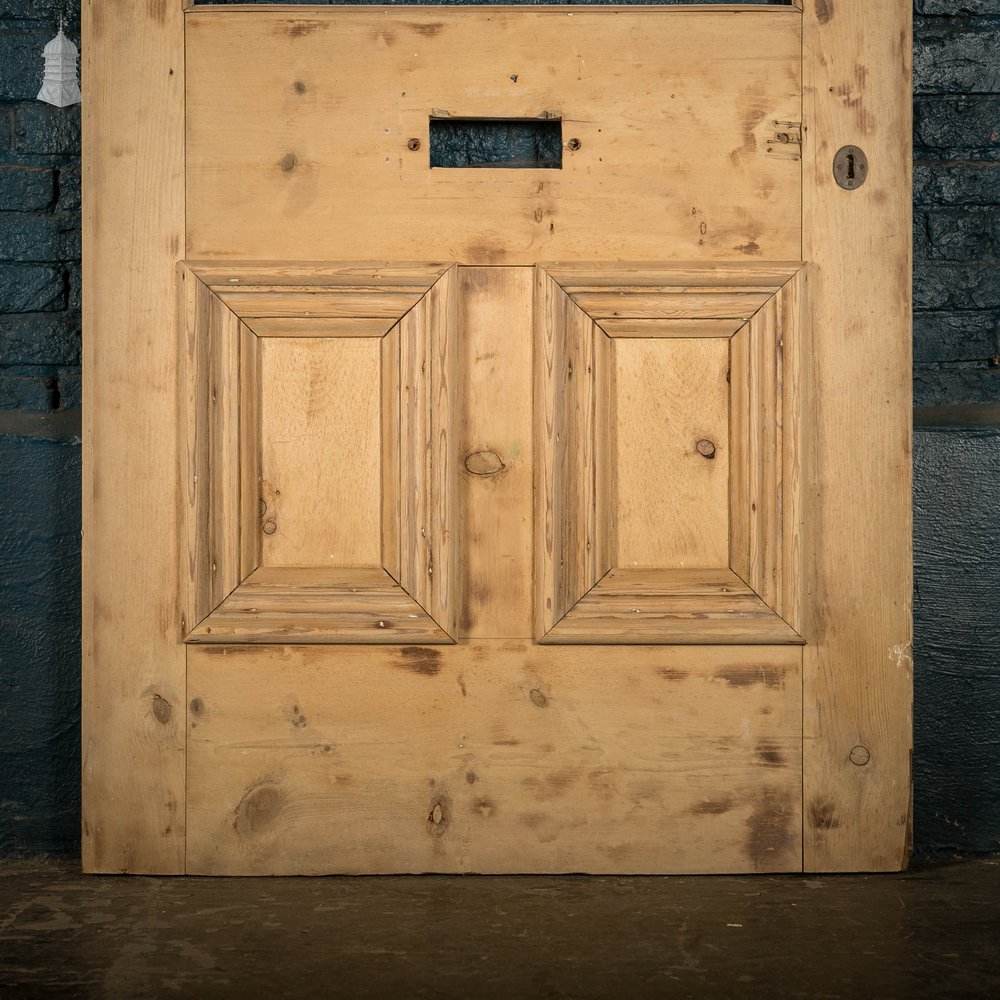 Half Glazed Door, Moulded Pine 3 Panel