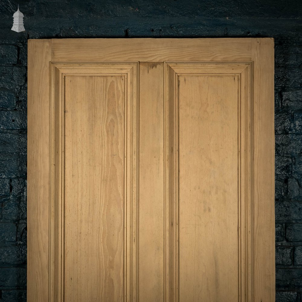 Pine Panelled Door, 5 Moulded Panel