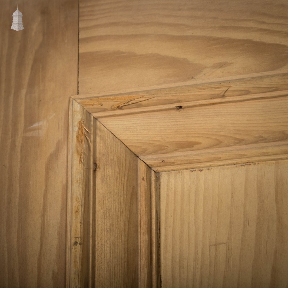 Pine Panelled Door, 5 Moulded Panel