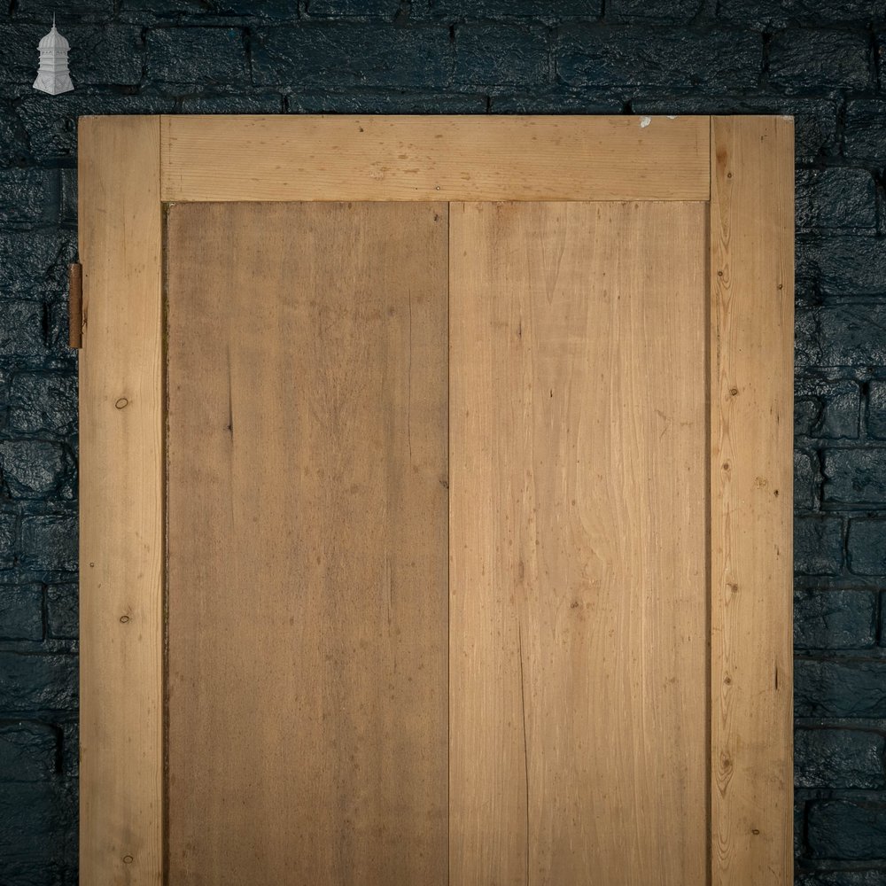 Pine Panelled Door, 2 Panel Shaker Style