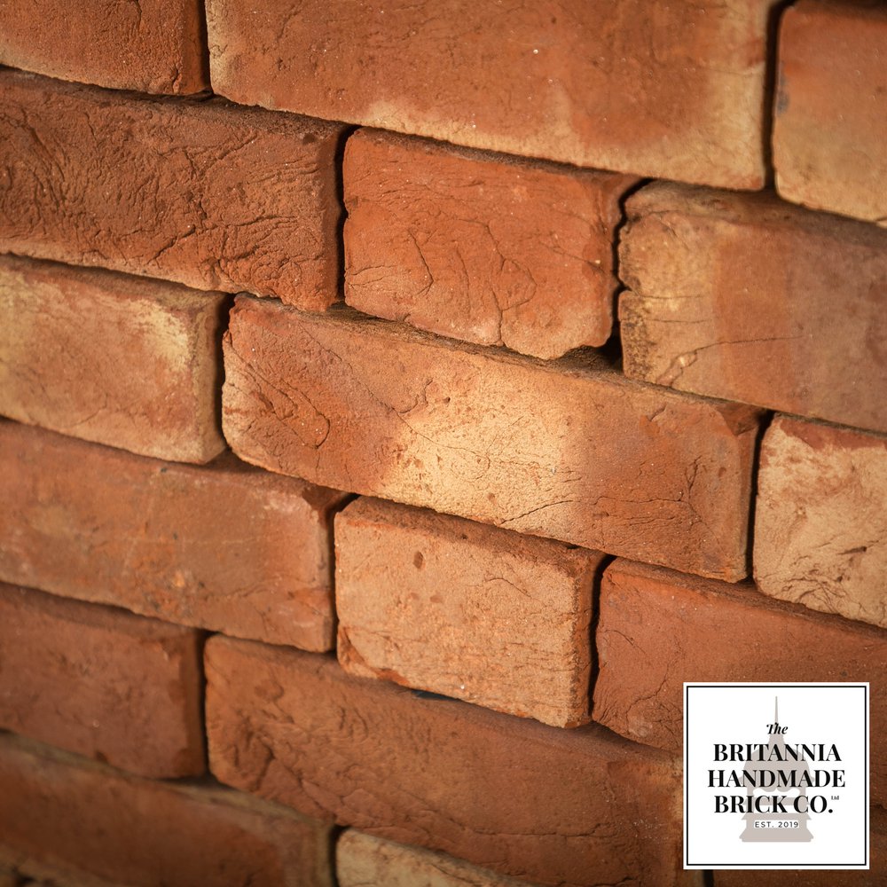 2 3/4" Handmade Red Brick, Period Style Facing Bricks