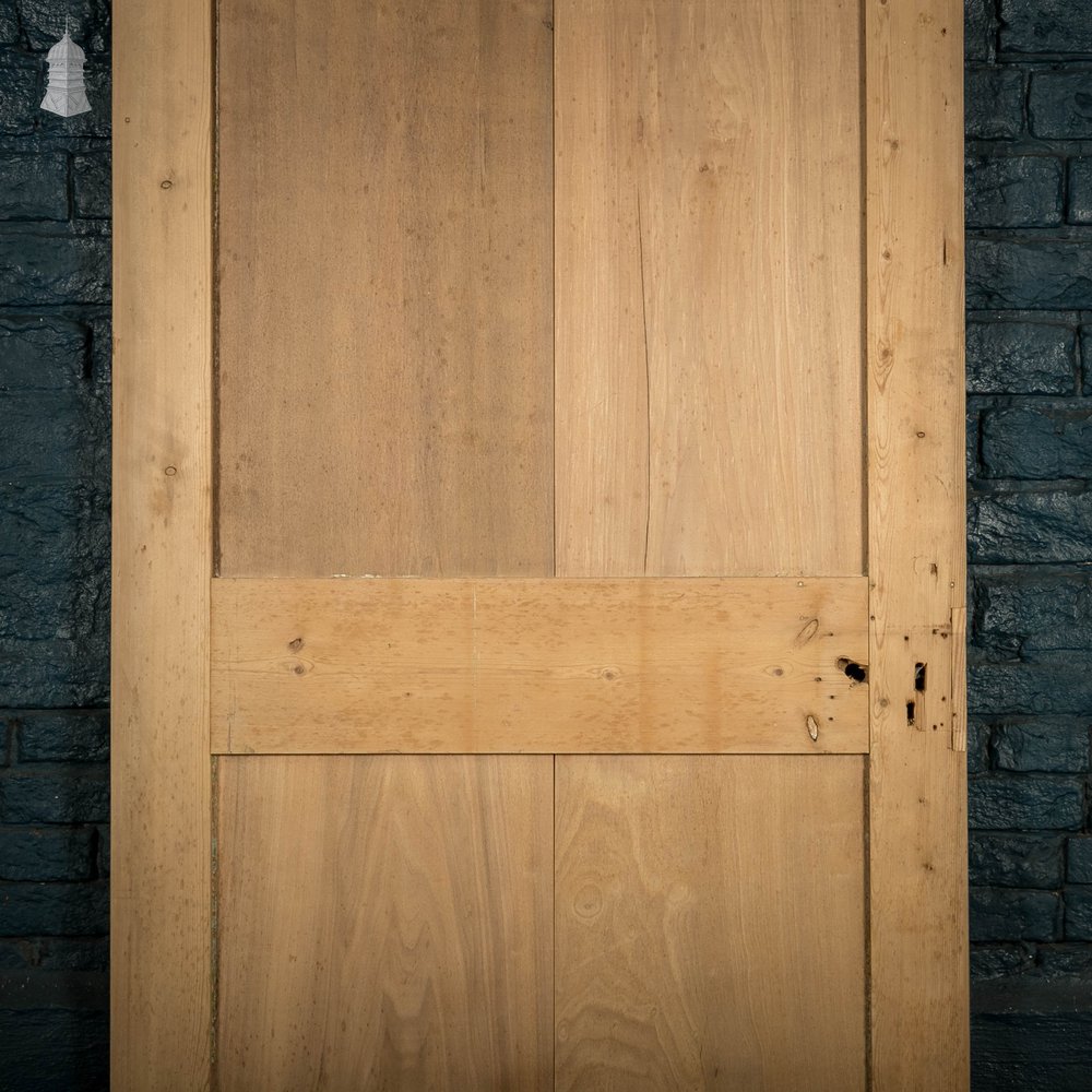 Pine Panelled Door, 2 Panel Shaker Style