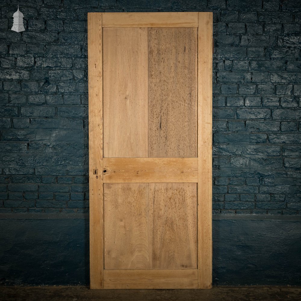 Pine Panelled Door, 2 Panel Shaker Style