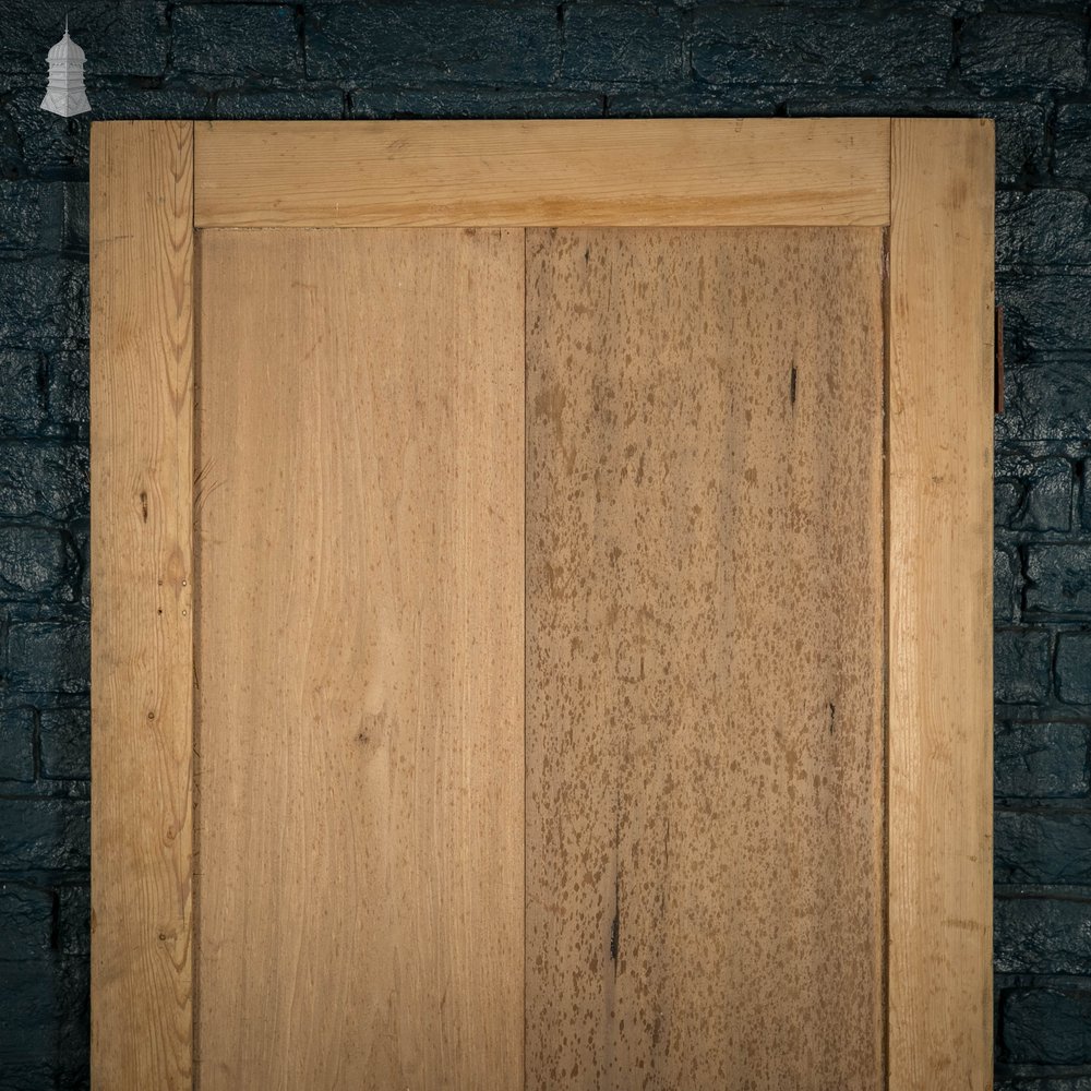 Pine Panelled Door, 2 Panel Shaker Style