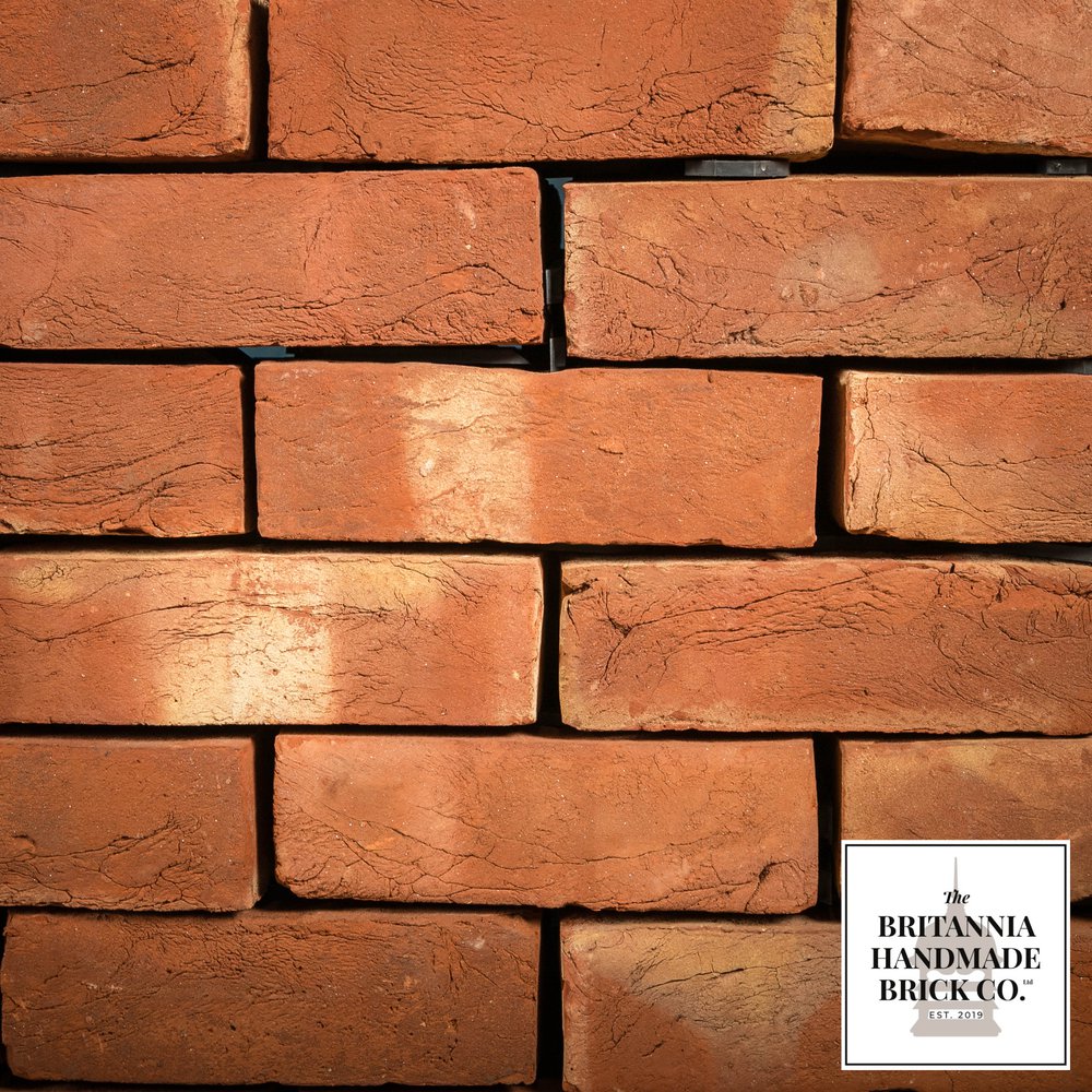 2 3/4" Handmade Red Brick, Period Style Facing Bricks