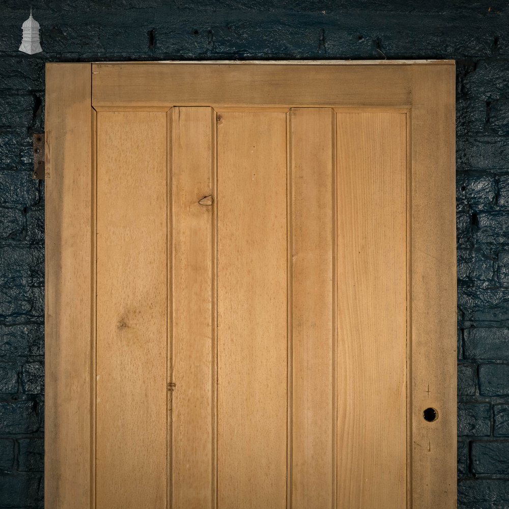 Pine Panelled Door, Moulded 6 Panel