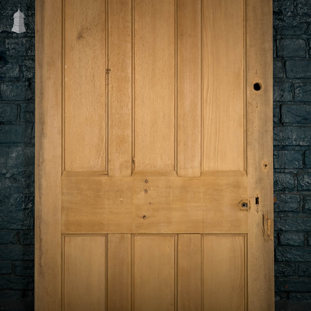 Pine Panelled Door, Moulded 6 Panel