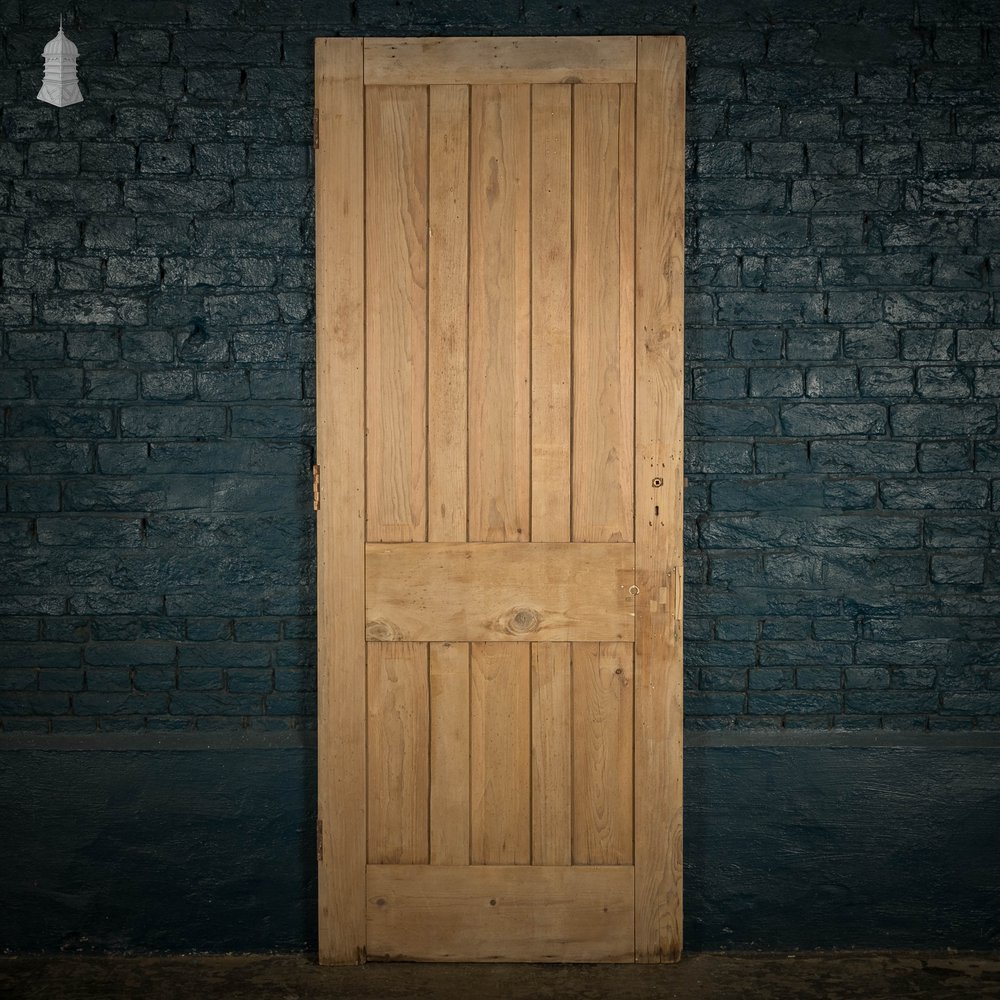 Pine Panelled Door, 6 Moulded Panel