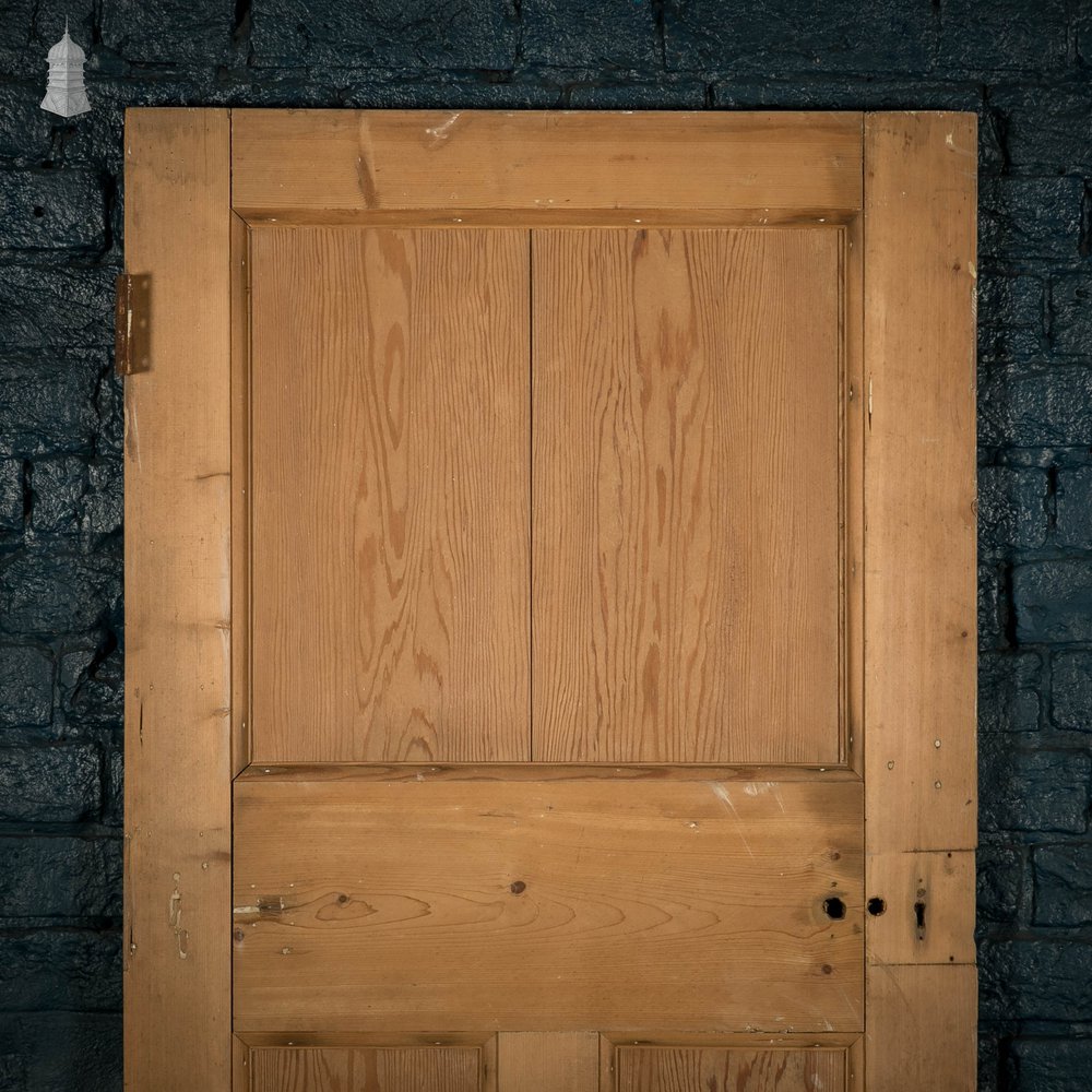 Pine Panelled Door, Moulded 3 Panel