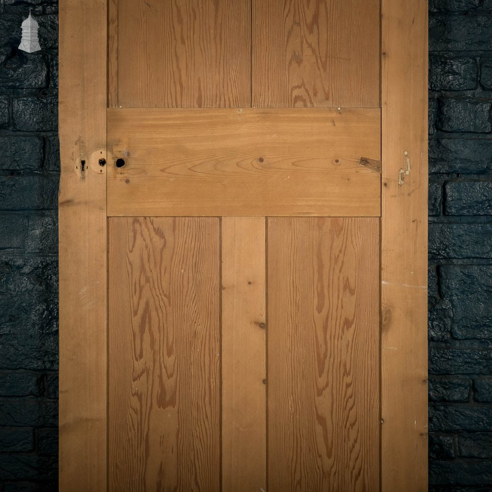 Pine Panelled Door, Moulded 3 Panel