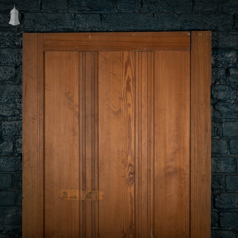 Pitch Pine Panelled Door, 6 Panel