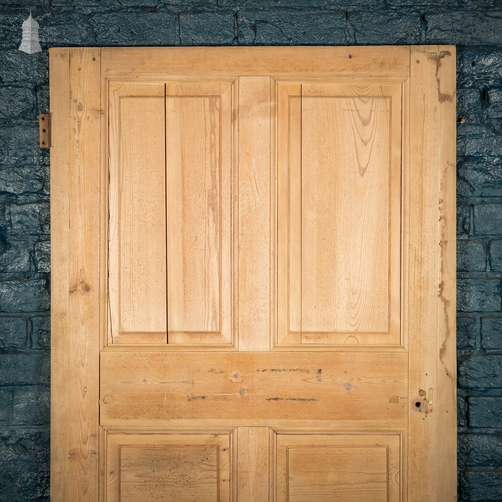 Pine Panelled Door, 6 Raised Moulded Panels