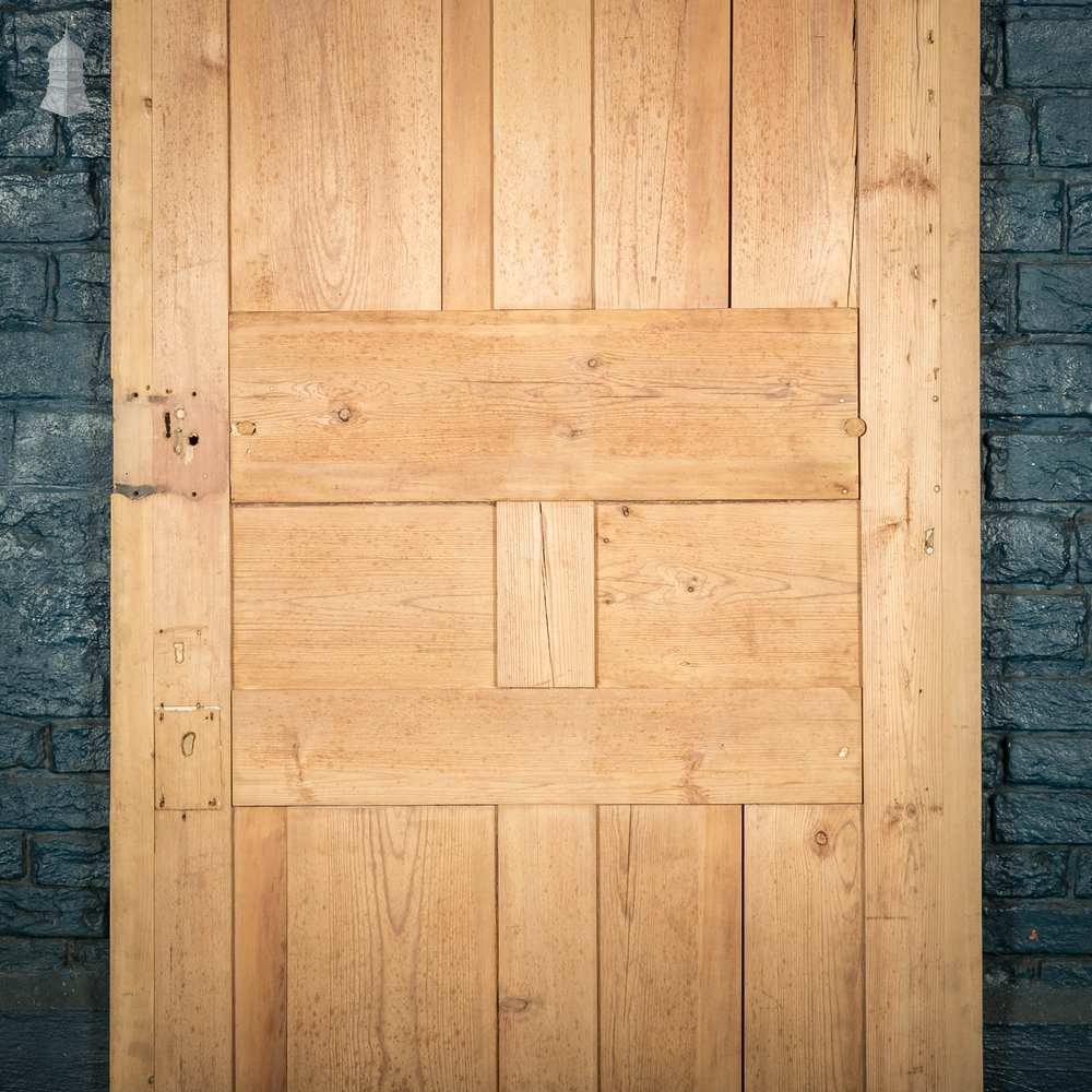 Pine Panelled Door, 6 Raised Moulded Panels