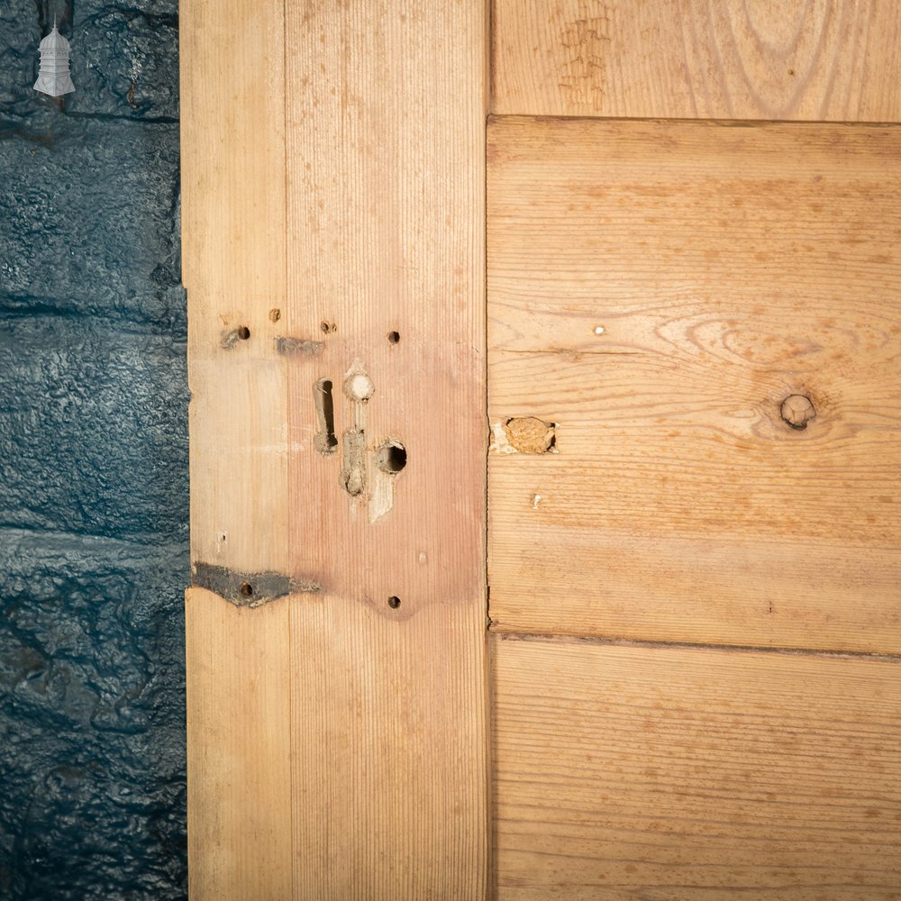 Pine Panelled Door, 6 Raised Moulded Panels