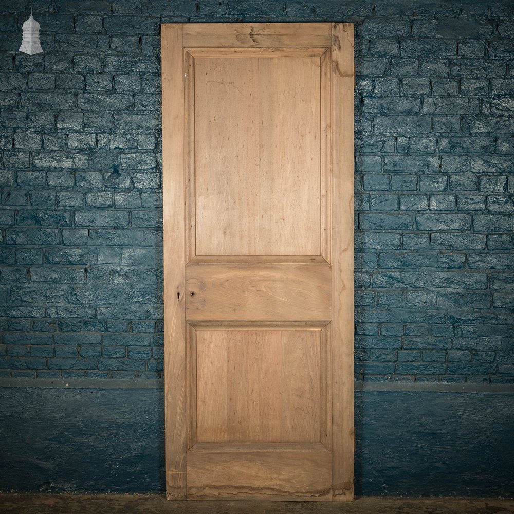 Hardwood Panelled Door, Poplar Tulipwood, Moulded 2 Panel