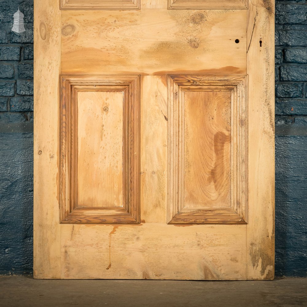 Pine Panelled Door, Victorian Style 4 Panel