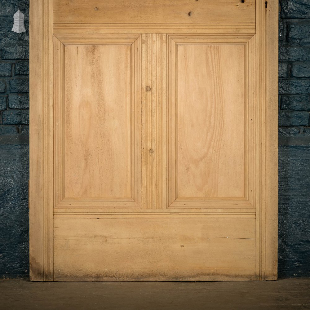 Half Glazed Door, Moulded Pine 5 Panel