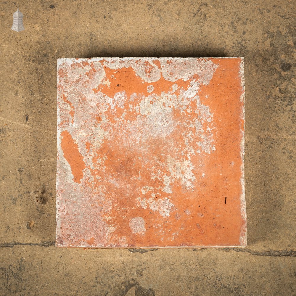 Red Quarry Tiles, 9” x 9”, Batch of 272 – 14 Square Metres