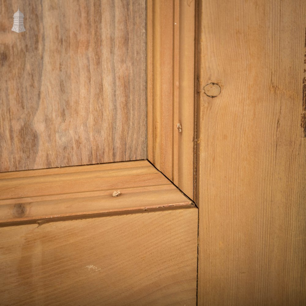 Pine Panelled Door, Victorian Style Moulded 5 Panel