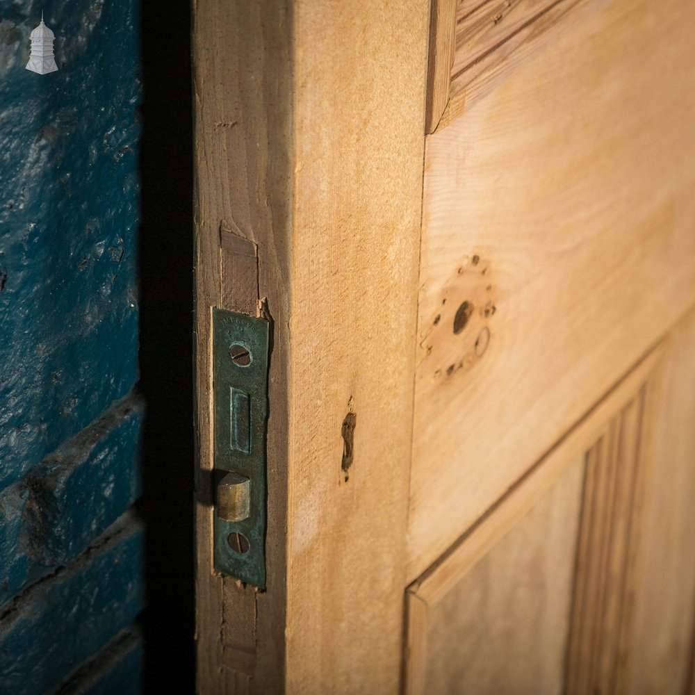 Pine Panelled Door, Victorian Style Moulded 5 Panel